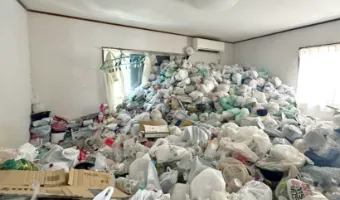 ゴミ屋敷の片付け