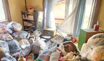 汚部屋の掃除